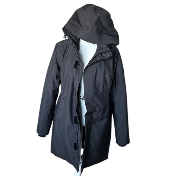 Tog 24 black Bramhope 300 down parka women’s jacket coat waterproof size 10 - Picture 6 of 10